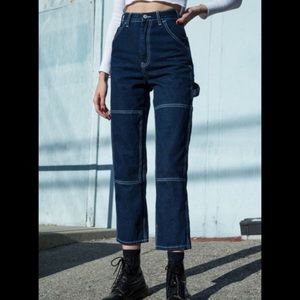 J Galt Straight High Rise Jeans